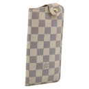 LOUIS VUITTON Azur Etui A Lunettes MM Glasses Case N60025 LV Auth yk21067A-1