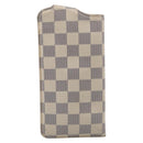 LOUIS VUITTON Azur Etui A Lunettes MM Glasses Case N60025 LV Auth yk21067A-3