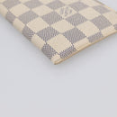 LOUIS VUITTON Azur Etui A Lunettes MM Glasses Case N60025 LV Auth yk21067A-9