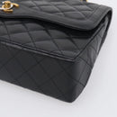 CHANEL Chain Matelasse Bag Leather Paris Limited Black Gold CC Auth yk21072SAV-10