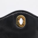CHANEL Chain Matelasse Bag Leather Paris Limited Black Gold CC Auth yk21072SAV-16