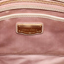 Miu Miu Hand Bag Leather 2way Cream Gold Auth yk21073A-18