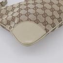 GUCCI GG Canvas Jackie Hand Bag Beige Gold 001 4057 Auth yk21074A-11