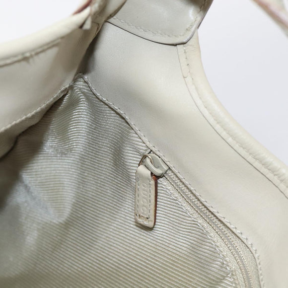 GUCCI GG Canvas Jackie Hand Bag Beige Gold 001 4057 Auth yk21074A