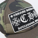 Chrome Hearts camouflage Cap polyester Khaki Silver Auth yk21084M-6