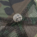 Chrome Hearts camouflage Cap polyester Khaki Silver Auth yk21084M-9