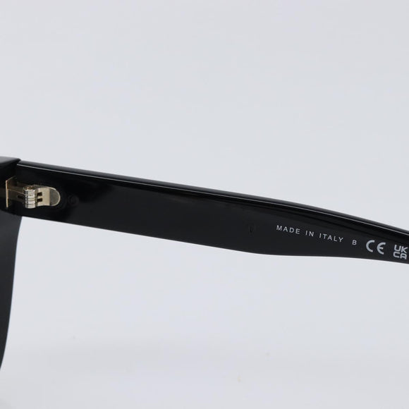 CHANEL Sunglasses Plastic Black Gold CC Auth yk21088M