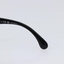 CHANEL Sunglasses Plastic Black Gold CC Auth yk21088M-12