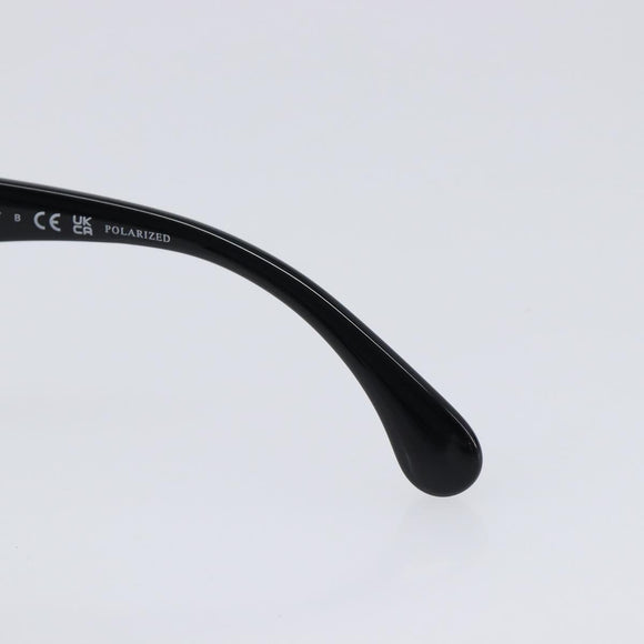 CHANEL Sunglasses Plastic Black Gold CC Auth yk21088M
