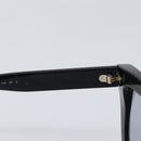 CHANEL Sunglasses Plastic Black Gold CC Auth yk21088M-15