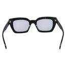 CHANEL Sunglasses Plastic Black Gold CC Auth yk21088M-3
