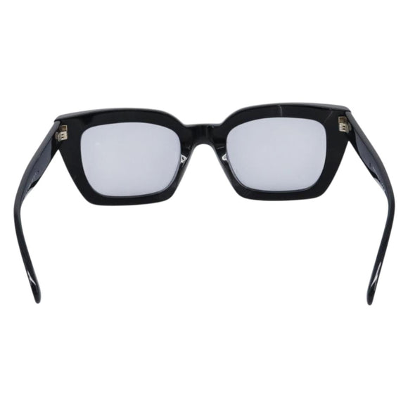 CHANEL Sunglasses Plastic Black Gold CC Auth yk21088M