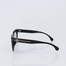 CHANEL Sunglasses Plastic Black Gold CC Auth yk21088M-4