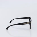CHANEL Sunglasses Plastic Black Gold CC Auth yk21088M-5