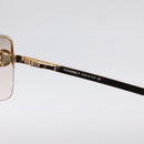 CHANEL Sunglasses Metal Gold Tone CC Auth yk21089M-9