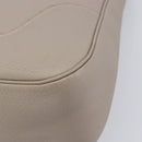 HERMES Trim 31 Shoulder Bag Fjord Leather Gray Silver Auth yk21092SAM-10