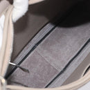 HERMES Trim 31 Shoulder Bag Fjord Leather Gray Silver Auth yk21092SAM-20