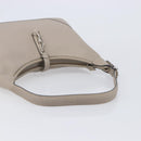HERMES Trim 31 Shoulder Bag Fjord Leather Gray Silver Auth yk21092SAM-7