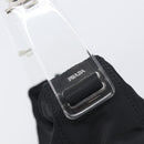 PRADA Shoulder Bag Nylon Black Auth yk21100A-15