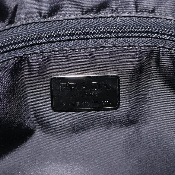 PRADA Shoulder Bag Nylon Black Auth yk21100A