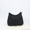PRADA Shoulder Bag Nylon Black Auth yk21100A-26