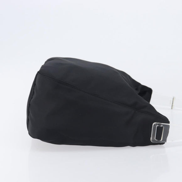 PRADA Shoulder Bag Nylon Black Auth yk21100A