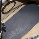 FENDI Selleria Mamma Baguette Shoulder Bag Leather Black Silver Auth yk21101SAM-19