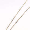 CHANEL COCO Mark Necklace Metal Gold Tone CC Auth yk21103M-11