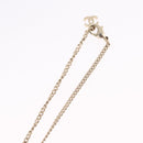 CHANEL COCO Mark Necklace Metal Gold Tone CC Auth yk21103M-14