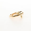 CHANEL Heart COCO Mark Pierce Metal Gold Tone CC Auth yk21104M-5