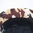 PRADA Camouflage Bucket Hat Nylon M Brown Auth yk21105V-11