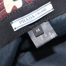 PRADA Camouflage Bucket Hat Nylon M Brown Auth yk21105V-15