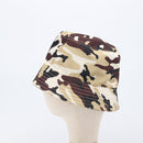 PRADA Camouflage Bucket Hat Nylon M Brown Auth yk21105V-4