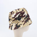 PRADA Camouflage Bucket Hat Nylon M Brown Auth yk21105V-5