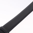 GUCCI Belt Leather 33.9 Black Gold Auth yk21106V-6