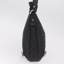 GUCCI GG Canvas Abbey Hand Bag Black Silver 268637 Auth yk21109V-5