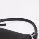 GUCCI GG Canvas Abbey Hand Bag Black Silver 268637 Auth yk21109V-8