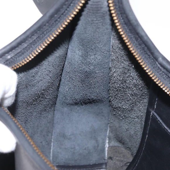 Coach Ergo Shoulder Bag Leather Black Gold Auth yk21122A