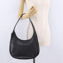 Coach Ergo Shoulder Bag Leather Black Gold Auth yk21122A-22