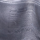 Coach Hand Bag Leather Black Gold Auth yk21124A-17