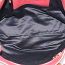Miu Miu Tote Bag Leather 2way Red Gold Auth yk21146V-19