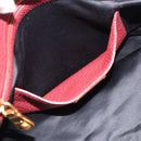 Miu Miu Tote Bag Leather 2way Red Gold Auth yk21146V-22