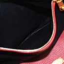 Miu Miu Tote Bag Leather 2way Red Gold Auth yk21146V-27