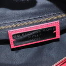 Balenciaga The First Hand Bag Leather 2way Red 103208 Auth yk21151M-22