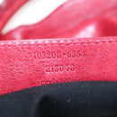 Balenciaga The First Hand Bag Leather 2way Red 103208 Auth yk21151M-28