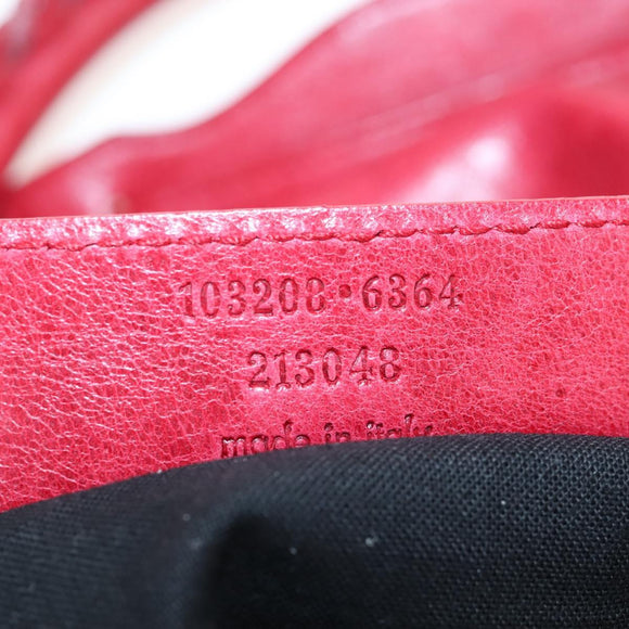 Balenciaga The First Hand Bag Leather 2way Red 103208 Auth yk21151M