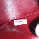 CHANEL Mademoiselle Big COCO Mark Chain ShoulderBag Lamb Skin Black Auth yk4080A-12