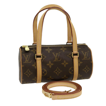 LOUIS VUITTON Monogram Papillon 19 Hand Bag M51389 LV Auth yk4702AV