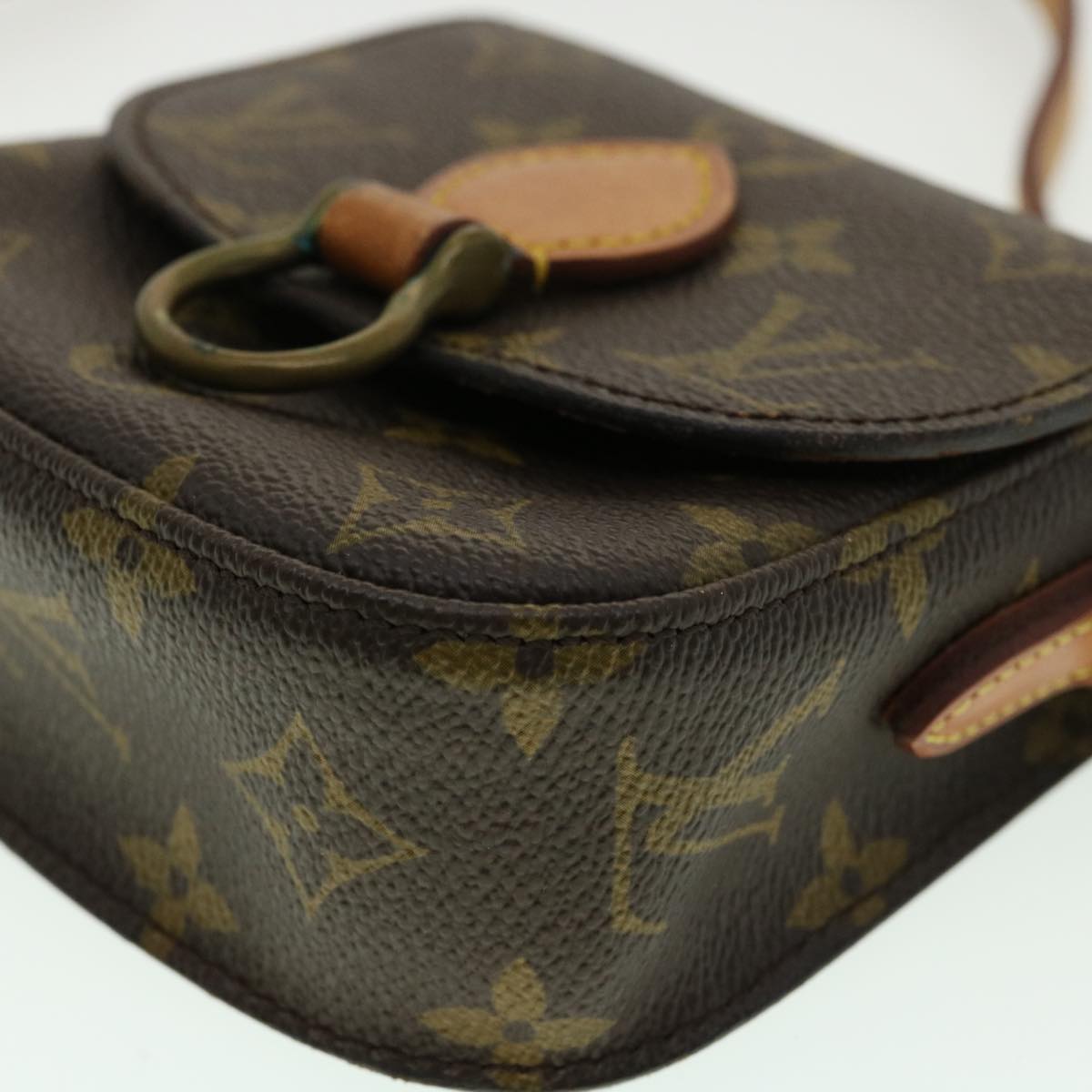 LOUIS VUITTON Monogram Bebe Saint Cloud Shoulder Bag M51245 LV Auth yk5506B