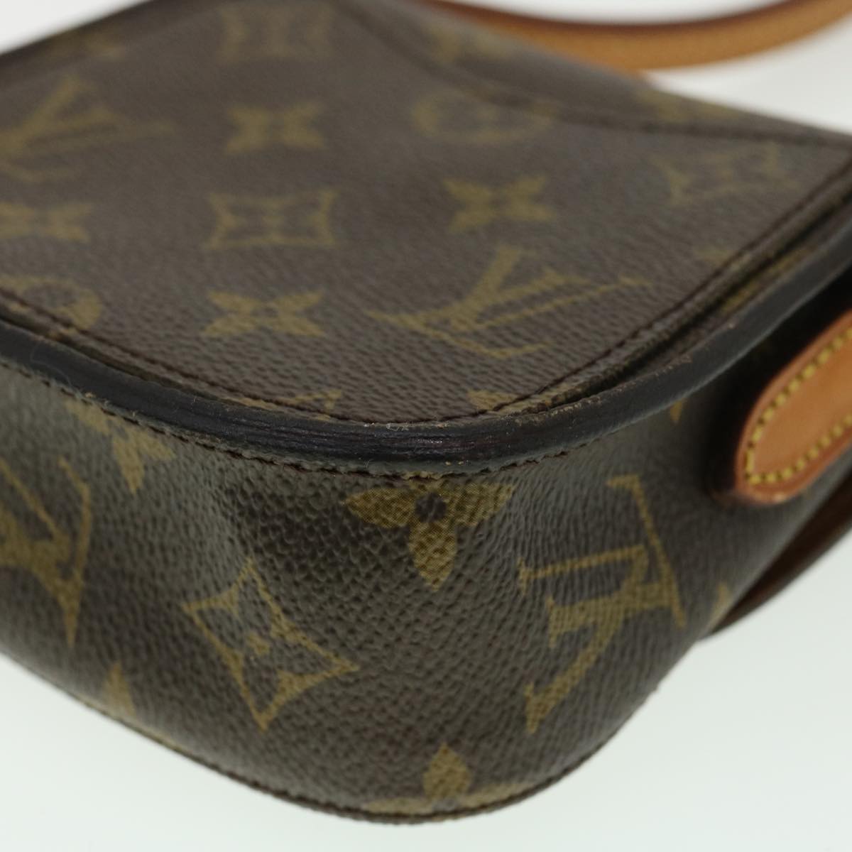 LOUIS VUITTON Monogram Bebe Saint Cloud Shoulder Bag M51245 LV Auth yk5506B